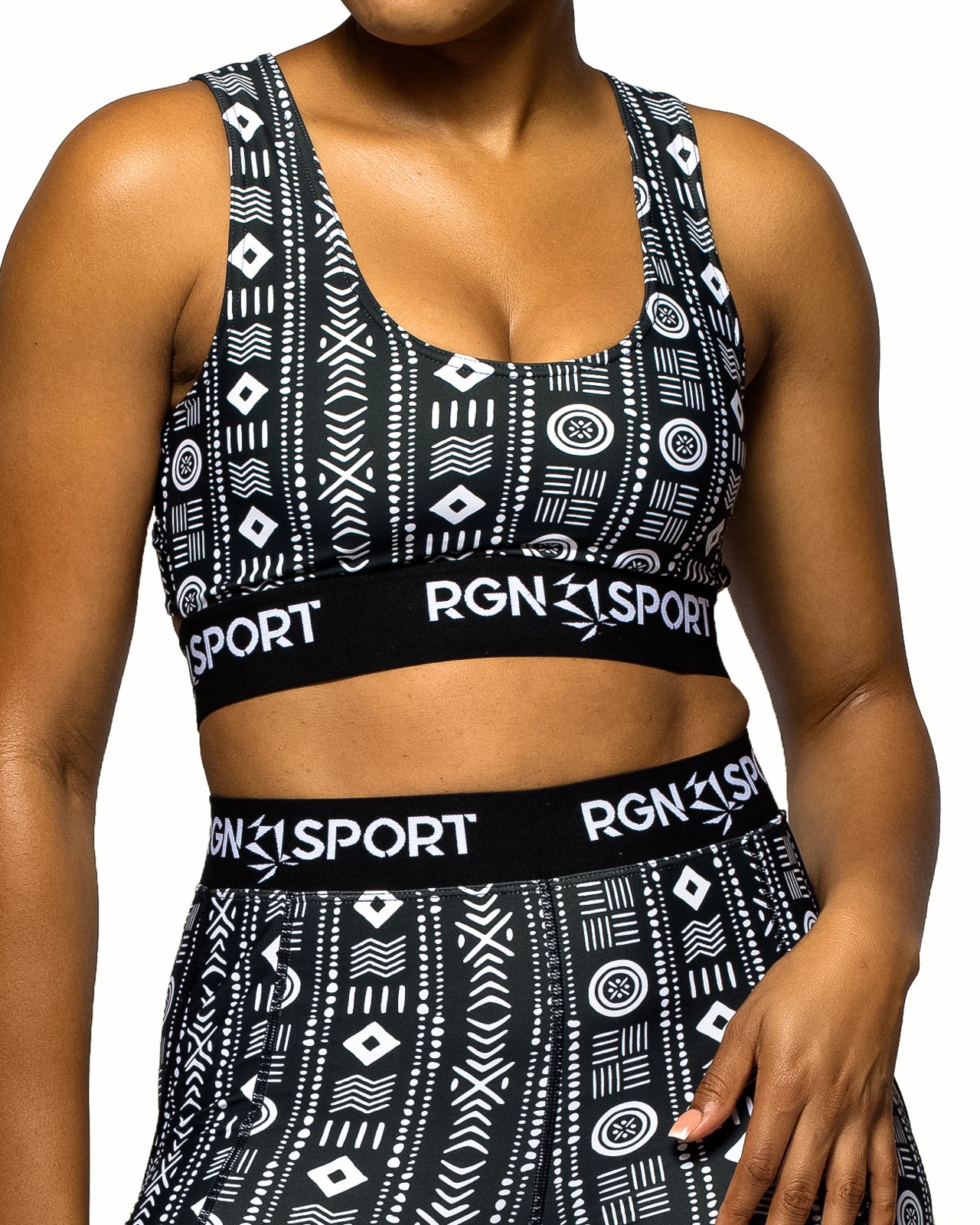 Lift Mudcloth Sports Bra