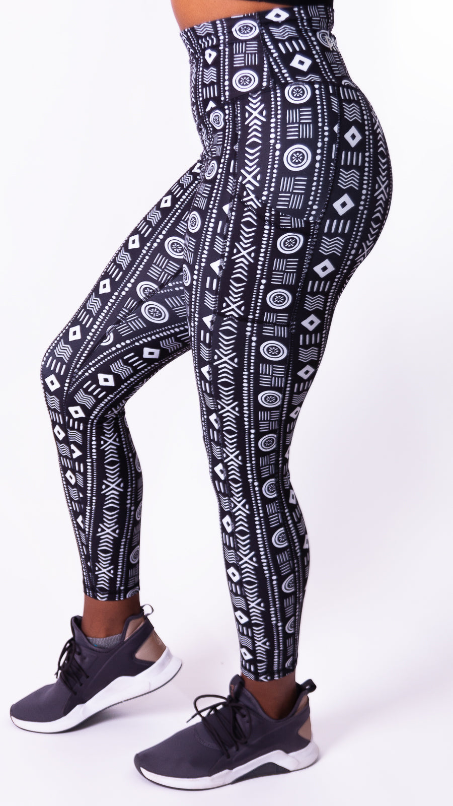 Mudcloth Diamond Leggings